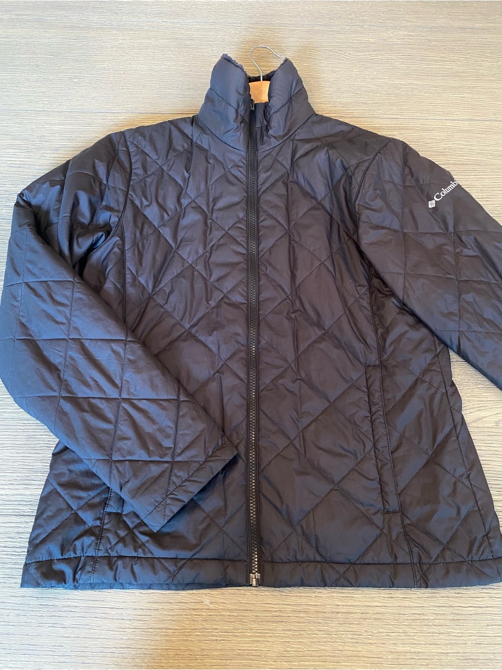 Columbia Jacket Lightly Quilted Womens Small
